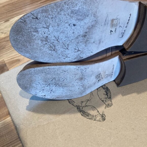 Like NEW BEEK Quail Leather Zip Up Ankle Booties Saddle for women 1065mn - Picture 6 of 13